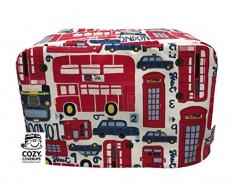 Cozycoverup® - Funda para tostadora London Bold (2 posavasos de 19 cm de alto x 20 cm de profundidad x 30 cm de largo)
