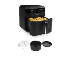 Tristar FR-6999 Freidora sin aceite, capacidad 6 L, Ahorra hasta un 62,2% de energía, panel de control digital táctil + Tristar FR-6939 Set de 3 accesorios para freidoras sin aceite de 3.2 L hasta 6 L