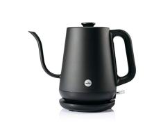 Wilfa SVART POUR Hervidor de agua - Con 0,8 litros de capacidad, 1000 vatios, indicación del nivel del agua en el exterior, negro