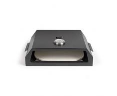 Livoo, Horno de pizza GS149 para hornear pizza en la barbacoa, color negro