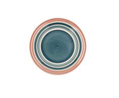 Quid AIRE ROSA PLATO POSTRE CERAMICO, 19 CM, MULTICOLOR