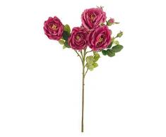 Villa dEste Home Tivoli Set Flor Artificial 3 Uds. Fucsia