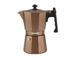 MAGEFESA 01PACFJAM09 01PACFJAM09-Cafetera Modelo Jamaica Brown de 9 Tazas, Multicolor