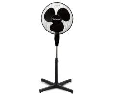 Techwood TVE-439 - Ventilador con pie, color negro