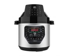 Cecotec Olla Programable con cabezal Freidora de Aire GM H Fry. Robot de cocina Multifunción, 6 Litros Capacidad, Tapa Advance, Programable 24h, Temperatura Ajustable, Recetario