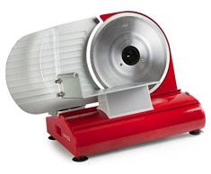 Domo DO522S Eléctrico 200W Rojo rebanadora - Cortafiambres (Rojo, 370 mm, 255 mm, 270 mm, 5,64 kg, 430 mm)