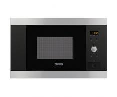 Zanussi ZBM17542XA Integrado 16.8L 800W Acero inoxidable - Microondas (Integrado, 16,8 L, 800 W, Botones, Giratorio, Acero inoxidable, 27,2 cm)