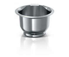 Bosch Accesorio MUM2 Mixing Bowl Robot de Cocina, 3.8 litros, Acero Inoxidable