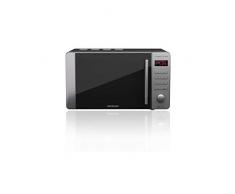 Cecotec Microondas con Grill ProClean 5110 Inox. Capacidad de 20l, Revestimiento Ready2Clean, 700 W de Potencia, Grill 800W, 5 Niveles Funcionamiento, 8 Programas, Temporizador 60 min, Pantalla LED