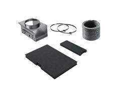 Siemens LZ10AKU00 accesorio para campana de estufa Kit de reciclaje - Accesorio para chimenea (Kit de reciclaje, Negro, Gris, Metálico, Siemens, 2,84 kg, 350 mm, 460 mm)