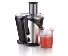 Hamilton Beach Exprimidores eléctricos, 600 W, 1.2 litros, Acero Inoxidable, 2 Velocidades
