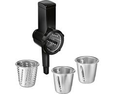 Bosch MUZ9RV1 Accesorio Picador de Verduras para procesador de Alimentos, Stainless Steel, Negro