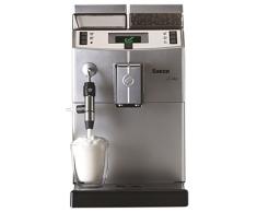 Saeco Lirika Macchiato Independiente Totalmente automática Máquina espresso 2.5L 15tazas Acero inoxidable - Cafetera (Independiente, Máquina espresso, 2,5 L, Molinillo integrado, 1850 W, Acero inoxidable)