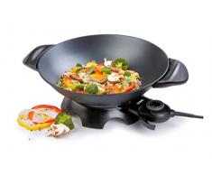 Domo DO-8708W - Wok eléctrico, 2200 W, color negro