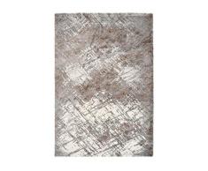 Lalee abgepasste Alfombras, 100% Polipropileno, Beige de Plata, 80 x 150 cm