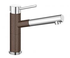 BLANCO Alta-s Compact Cromo - Grifo (Cromo, 128°, LGA, DVGW, 21,8 cm, 3,5 cm)