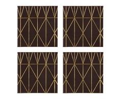 Premier Housewares 1203666 - Posavasos, cartón, poliuretano
