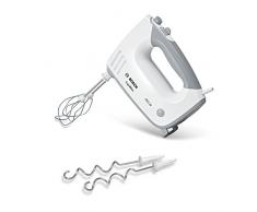 Bosch MFQ36400 Ergomixx - Batidora amasadora (450 W), color blanco y gris