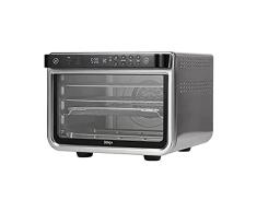 Horno multifunción 10 en 1 de Ninja Foodi [DT200EU] Mini horno, horno de sobremesa, Air Fry, Pizza, Plateado/Negro
