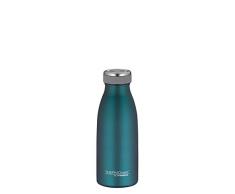 ThermoCafé by Thermos - Termo (acero inoxidable), color verde azulado mate, acero inoxidable, Mat Teal, 0,35 L