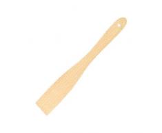 Fackelmann 99201, espátula de moveta, utensilio de Cocina, Madera, 30 cm, marrón
