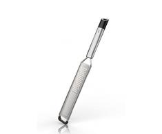 Gefu Fine & Coarse Grater Primeline Rallador Fino y Grueso, Acero Inoxidable, Plateado Y Negro