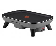 Tefal Thermospot CB657B01 - Plancha de Cocina, Potencia 2400W, Termostato Regulable, Parrilla Eléctrica con Thermospot, Placa Antiadherente y Apta para Lavavajillas, Medidas 30 x 46 cm