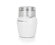 Orbegozo MC 4550 - Picadora eléctrica de alimentos, libre de BPA, 0,6 litros de capacidad, accionamiento mediante presión, 800 W de potencia
