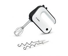 Bosch MFQ4020 - Batidora de varillas, 450 W, color blanco y negro