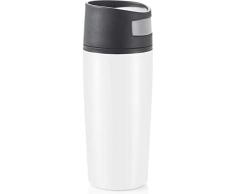XD Design Vaso antigoteo Auto, Negro/Blanco, 300 milliliters, PP