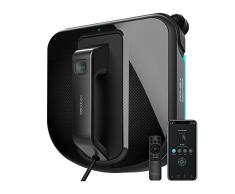 Cecotec Robot Limpiacristales Conga WinDroid 990 Connected. App Control, iTech WinSquare, Navegación Inteligente, Diseño Cuadrado, Mopa Vibradora, 5 Modos, Sistema Seguridad Anticaídas