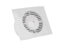Dospel STYL II - Ventilador de pared para baño (150 WCH fi 150 mm, temporizador e higrostato)