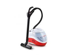 Polti Vaporetto Lecoaspira FAV50 Multifloor - Aspiradora de trineo, 2450 W, color rojo y blanco