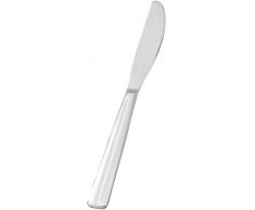 NirostaMailand - Cuchillo para menú, color plateado, 22 cm, acero inoxidable, Plateado, 22 cm