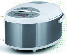 Orbegozo MCP 5000 - Robot de cocina, 12 programas de funcionamiento, 5 litros de capacidad, temporizador hasta 24 horas, 860 W de potencia.