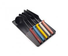 Joseph Joseph Elevate Juego de utensilios de 5 piezas con bandeja de almacenamiento para cajón, multicolor