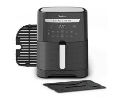 Moulinex Easy Fry XXL 6,5 L EZ8018 Freidora de Aire 2 en 1 para Freír o a la Parrilla, con Poco o Sin Aceite, Pantalla Digital Táctil, 8 Programas, Comidas Sanas, Gran Capacidad, Hasta 8 personas
