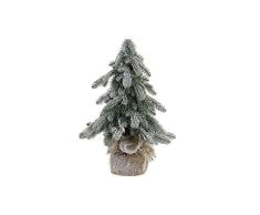 Árbol de Navidad DKD Home Decor PVC LED Nevado (24 x 24 x 40 cm)