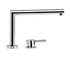 Franke 115.0486.980 - Grifo (Lavabo de baño, Cromo, Metal, Grifos de palanca, Solo, Válvula de bola)