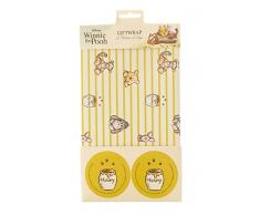 Winnie the Pooh - Envoltura de regalo de Disney - Envoltura de regalo lindo - Envoltura de regalo para niños - Envoltura de hoja para bebé - Papel de regalo - 2 hojas y 2 etiquetas