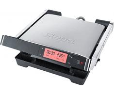 Steba FG 100 ELEKTRONIK Parrilla Eléctrico - Barbacoa (Mesa, Negro, Acero inoxidable, Rectangular, Acero inoxidable)