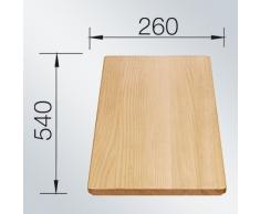 BLANCO 225362 Madera Madera tabla de cocina para cortar - Tabla de cortar (Madera, Madera, 540 mm, 260 mm)