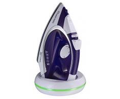 Russell Hobbs 23300-56 Plancha de vapor de 2400 W, color blanco y lila, 0.3 Liters