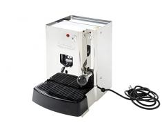 La Piccola Sara Classic SARCLAA4S4GXX - Cafetera italiana de espresso para cápsulas ESE (respetuosa con el medio ambiente y bajo consumo, para cápsulas ESE estándar de 44 mm, acero inoxidable)