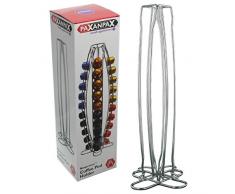 Paxanpax PSA264 - Soporte para cápsulas de café Nespresso, 40 piezas, acero