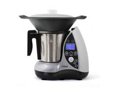 LIVOO - Robot de cocina con calefacción gris