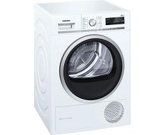 Siemens iQ700 IDWT47W561 - Secadora (Independiente, Carga frontal, Bomba de calor, Blanco, Botones, Giratorio, Tocar, Derecho)