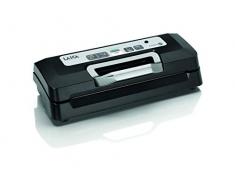 Máquina de envasado al vacío Laica VT3119 con mango de bloqueo capacidad de absorción de 12 l/min, incluye un rollo, 1 cortador y un tubo para contenedores.