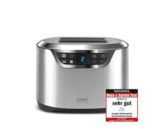 Caso Design 2776 T2 Tostadora, 1000 W, Acero Inoxidable, Plata