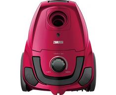 Zanussi 900258278 Aspiradora, 600 W, 1.24 litros, 80 Decibelios, Satin Pink Metallic